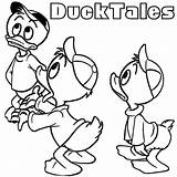 Ducktales Coloring Pages Printable Kids Ducks Happy sketch template