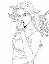 Coloring Pages Girl Teen Girls Teenage Cool Realistic Print Teenagers Teenager Printable Drawing Bff Amanda Bynes Kids Sheets Color Colouring sketch template