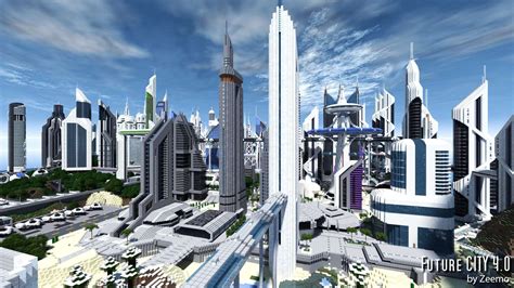 future city  minecraft building
