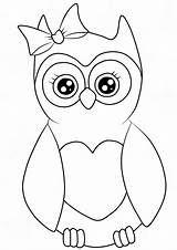 Owls Sowa Eule Supercoloring Albanysinsanity Preschool Scribblefun sketch template