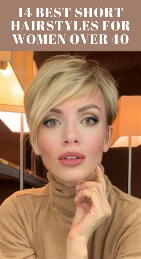 14 Best Short Hairstyles For Women Over 40 In 2020
