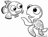 Nemo Coloring Finding Pages Crush Printable Squirt Drawing Kids Turtle Color Print Disney Fish Book Getdrawings Drawings Online Info sketch template