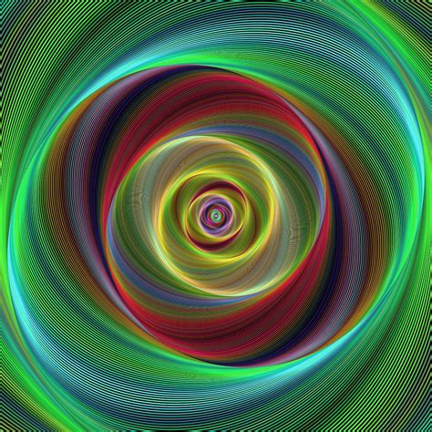 spiral vortex fractal  image  pixabay