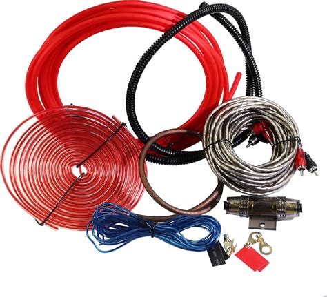 remote cable  gauge complete amp kit amplifier installation wiring wire kitincludes power