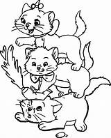 Aristocats Coloring Pages Marie Disney Duchess Cat Printable Drawing Color Getdrawings Getcolorings Kids Aristocat sketch template