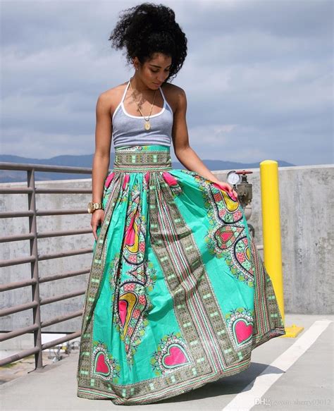 2018 Dear Lover Traditional African Woman Long Skirt 2017