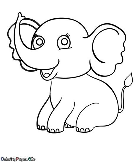 cute elephant coloring page animal coloring pages elephant coloring