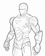 Iron Coloring Pages Man Ironman Printable Patriot Getcolorings Color sketch template