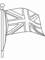 Engeland Vlag Inghilterra Angleterre Engels Bandeira Flagge Kleurplaten Inglese Englische Unido Reino Ausmalen Engelse Malvorlage Ausmalbild Flag3 Nazioni Bandeiras Landen sketch template