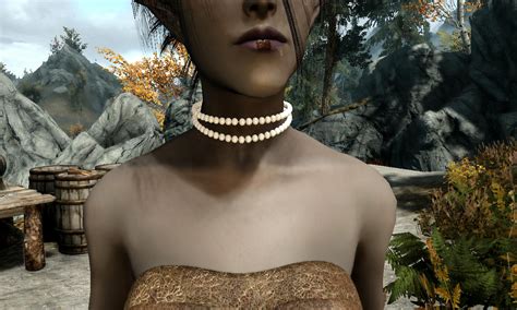 request pearl necklace jewelry skyrim non adult mods