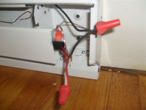 baseboard heater wiring