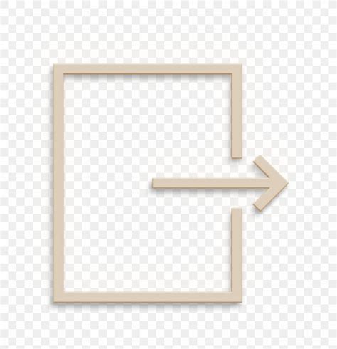 arrow png xpx arrow icon beige box icon  icon rectangle