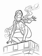 Gwen Morales Colorir Stacy Marvel Drawingtutorials101 Tutorials sketch template