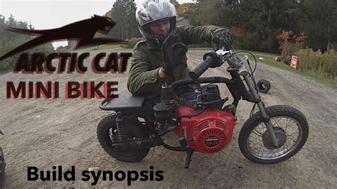 arctic cat mini bike   honda gx youtube