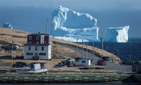 the ferryland iceberg is drifting out to sea