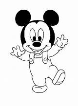 Mickey Coloriages Mouse Canalblog Colorier sketch template