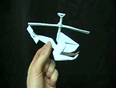 origami helicopter easy crafts ideas