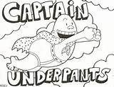 Coloring Underpants Captain Pages Printable Print Sheets Kids Color Coloringhome Printables Birthday Library Cp Flying Deviantart Book Cool Books Drawings sketch template