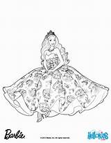 Coloring Barbie Pages Princess Printable Popstar Popular sketch template