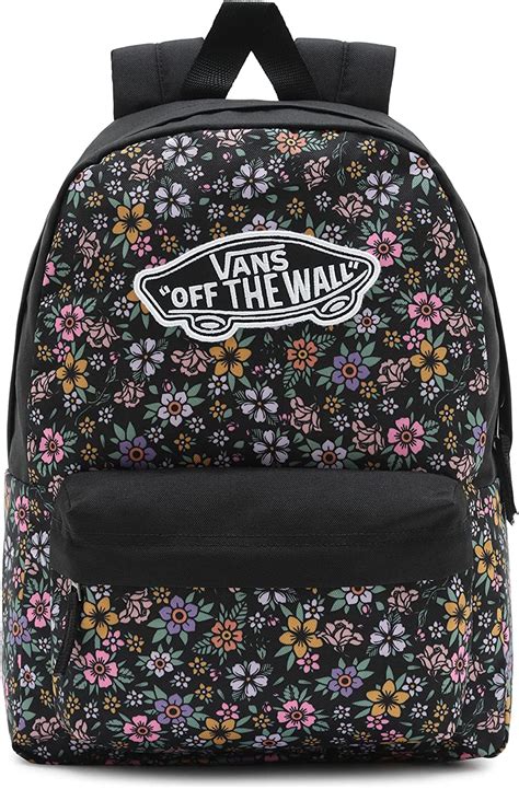 Vans Girl S Realm Backpack Fun Floral One Size Uk Shoes