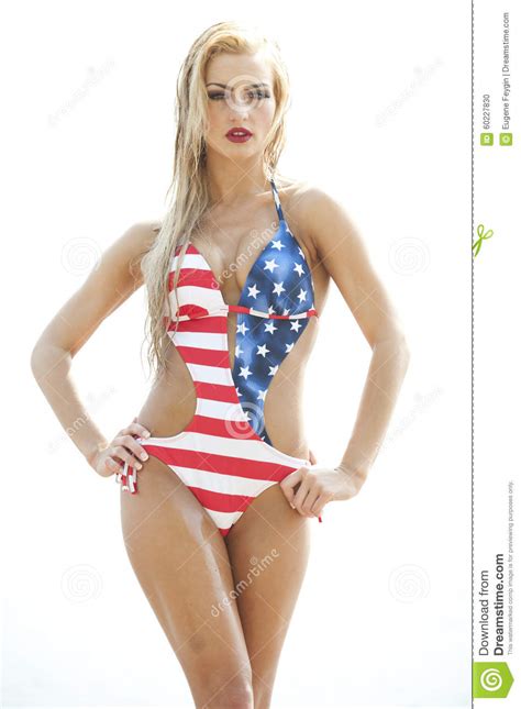 naked american flag bikini excelent porn