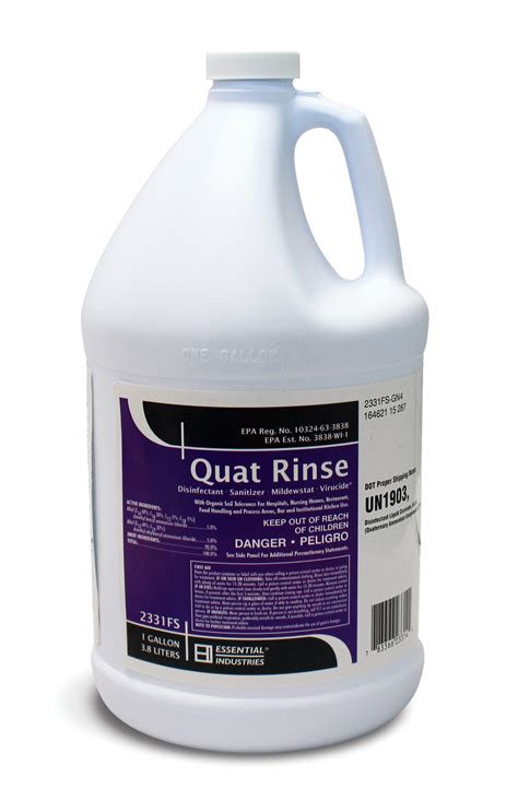 quat  rinse sanitizer northland chemical