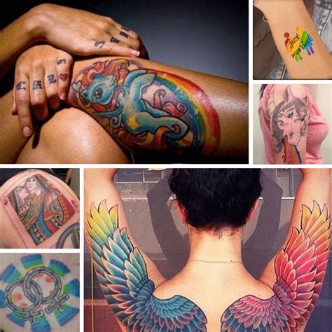 61 Of The Best Lesbian Tattoo Ideas Rainbow Tattoos Rainbow
