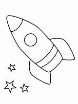 Rocket Coloring Pages Printable Print sketch template