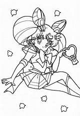 Sailor Moon Coloring Pages Printable Kids Cute sketch template