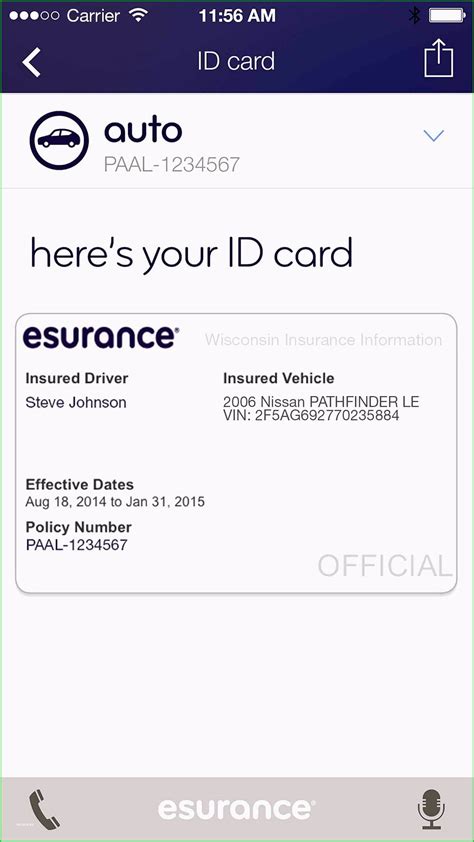 auto insurance card template calepmidnightpigco  fake car