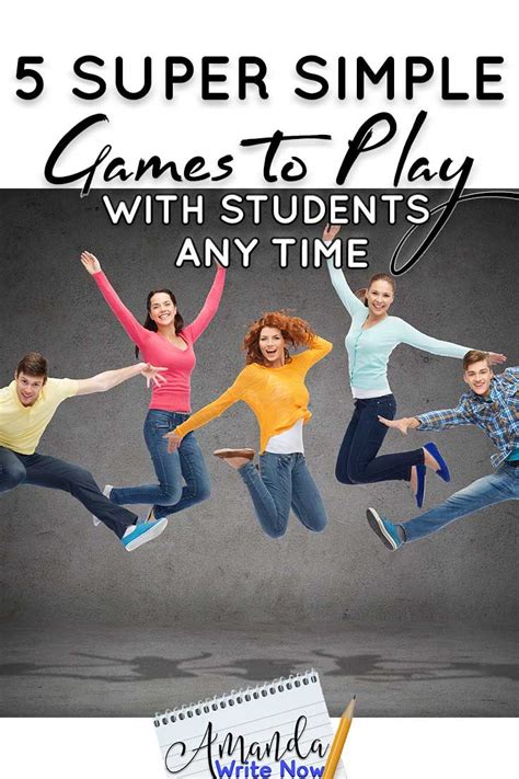 5 Super Fun Simple Games To Play With Your Class…whenever Fun