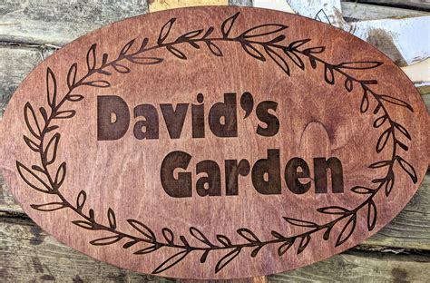 customized wood engraved signs erlenmeyer designs