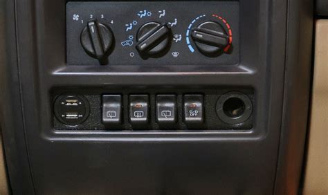 jeep cherokee xj switch panel fits  oem switches etsy
