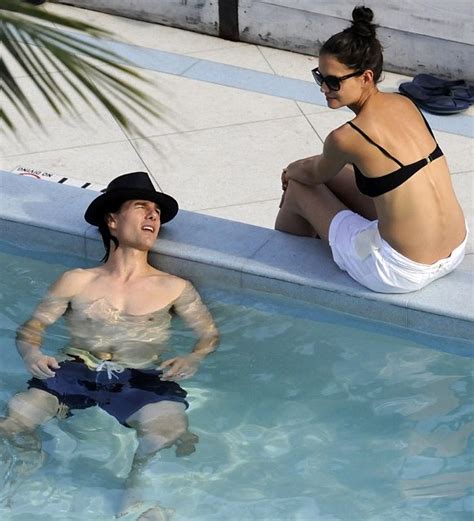 Katie Holmes And Suri Cruise Bikini Pool Party News Today 2012