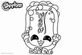 Coloring Pages Shopkins Suds Printable Adults Kids sketch template