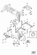 Volvo Rear Xc90 2wd Bushing Strut Sway Flange Eccentric 1993 Bushings sketch template