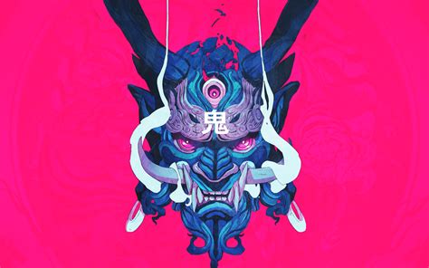 japanese oni wallpapers top  japanese oni backgrounds wallpaperaccess