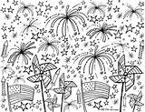 Coloring Fireworks Coolmompicks Firework sketch template