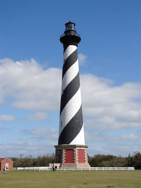 hatteras lighthouse phare paysage nuit