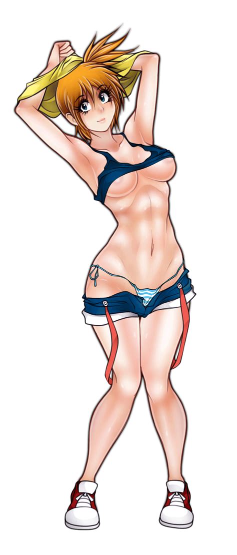 rule 34 1girls abs animated armpits arms up bikini blue eyes breasts