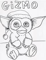 Coloring Gremlins Gizmo Pages Template sketch template