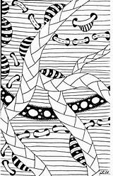 Zentangle Lernfoerderung sketch template