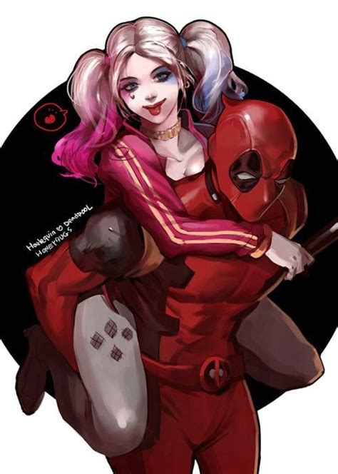 98 best images about harley quinn and deadpool on