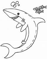 Jaws Depredadores Tiburon Colouring Printable Megalodon Dibujitos Coloringhome Ausmalbilder Malvorlagen sketch template