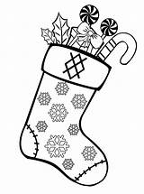 Stocking Coloring Magic Pages Christmas Stockings Colorkid sketch template