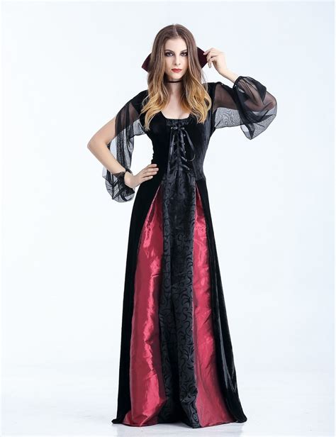 S Xl 2019 New Medieval Renaissance Adult Gothic Vampire Outfit The
