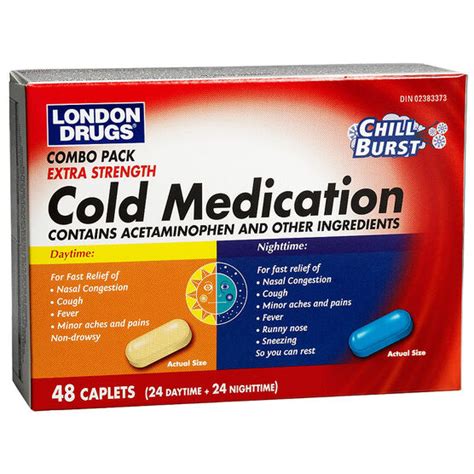 london drugs extra strength cold medication combo  capsules
