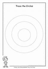 Circle Worksheet Kindergartenprintables sketch template