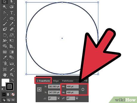 comment creer  cercle dans adobe illustrator