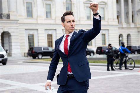 josh hawley is selling mugs of himself cheering on jan 6 rioters